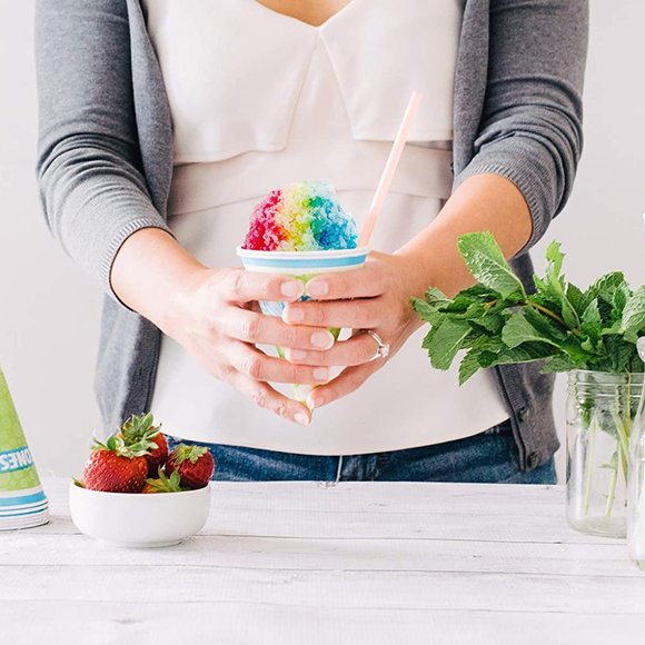 Hawaiian Shaved Ice S900A Shaved Ice and Snow Cone Machine, 120V, White - Picture 2 of 6